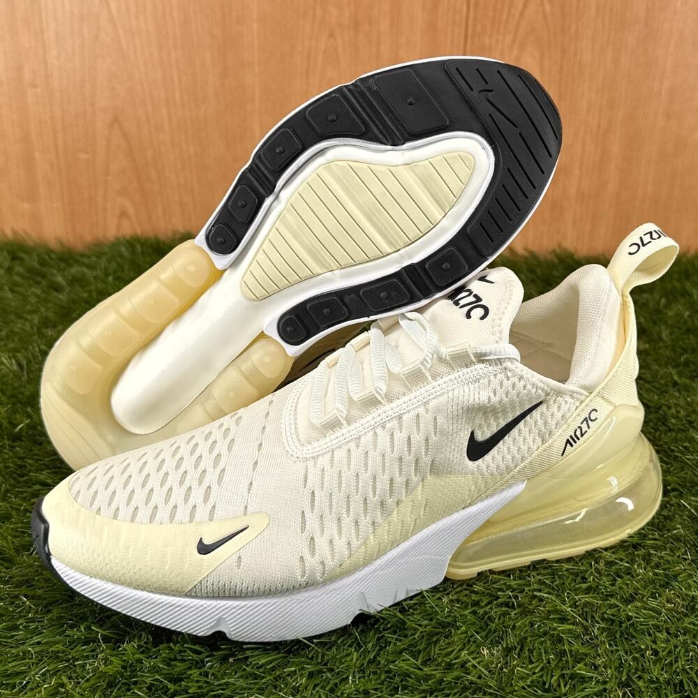 Nike Air Max 270 Sail Coconut Milk AH6789-124 Women’s 7.5 / Men’s 6 NWOB
